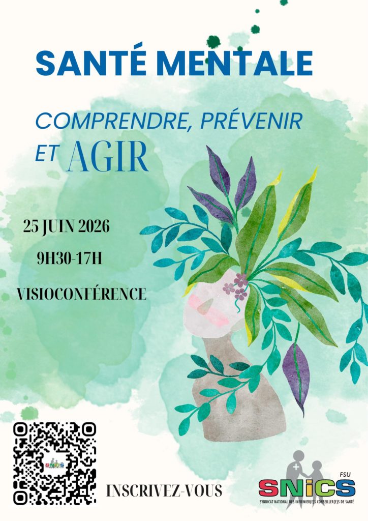 Webinaire : Santé mentale, comprendre, prévenir et agir